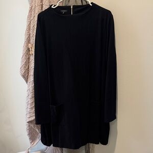 Black Long Sleeve Top